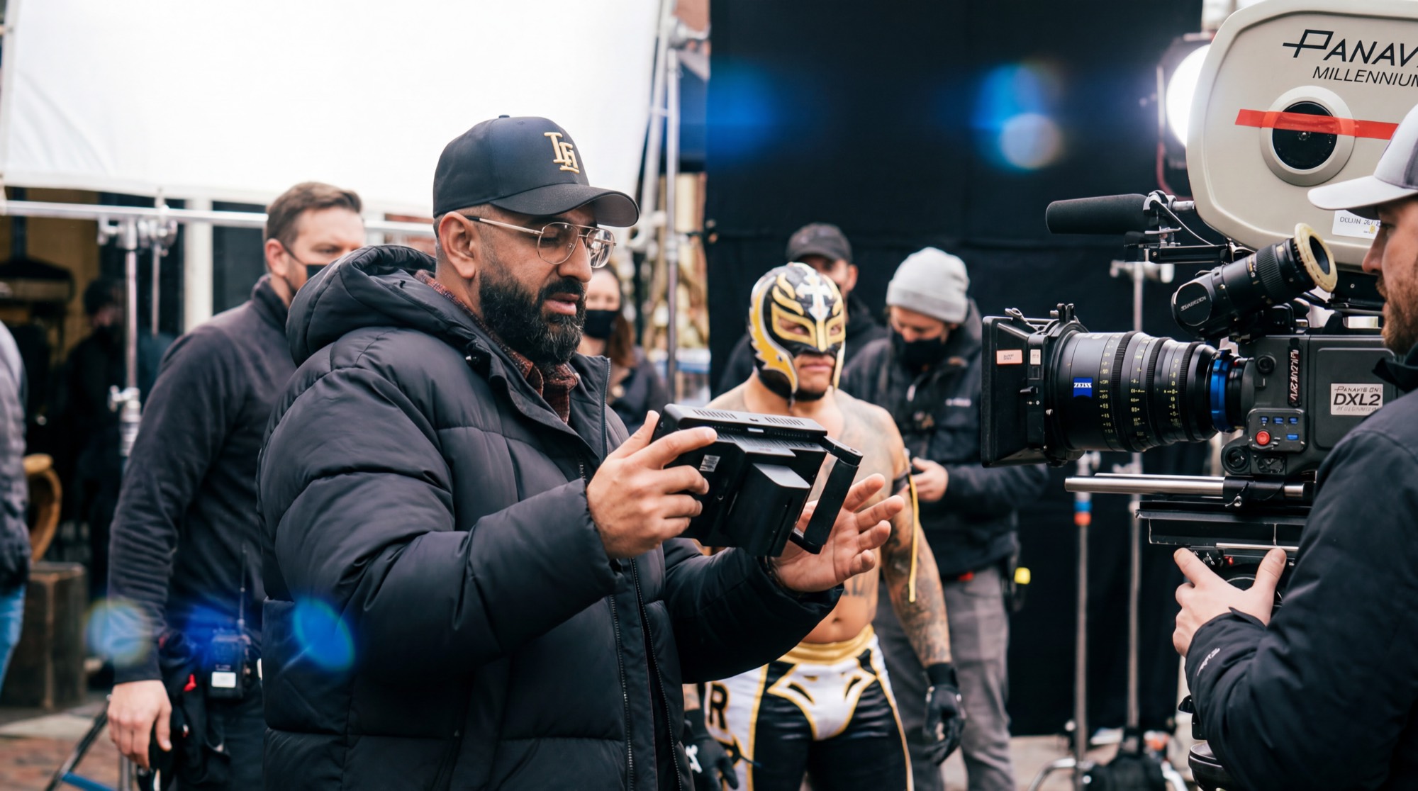 On set